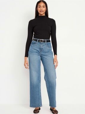 Curvy Extra High-Waisted Wide-Leg Tall Jeans